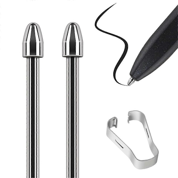 Udskiftning Marker Stylus Pen Spidser til Remarkable 2 Tablet - Holdbar Titanium Alloy Metal Spids/Nibs (2 stk)