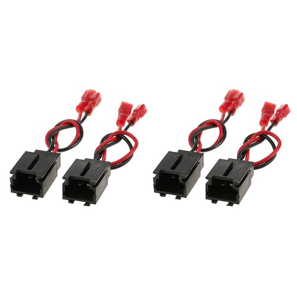 4-pack Högtalarkabeladapterplugg Studiotrådselekontakt för C2/ 206 1999-2015