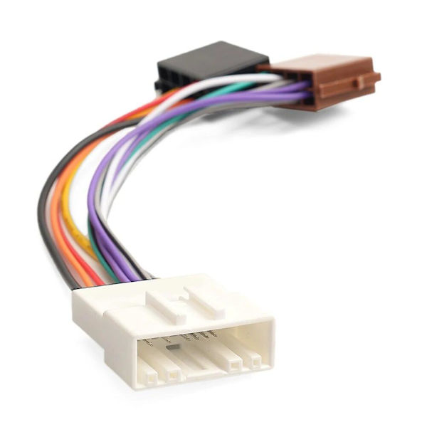 For Nissan Navara D40 X-Trail T30 T31 T32 ISO-kabeladapterkabelkontakt ledningsnett plugg biltilbehør