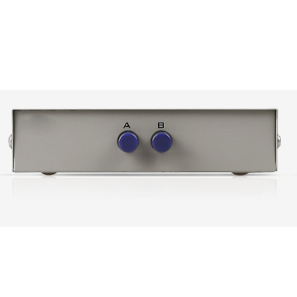 Db 9-stifts seriell nätverksdelning 2-vägs Rs232-switch Ethernet-switcherbox