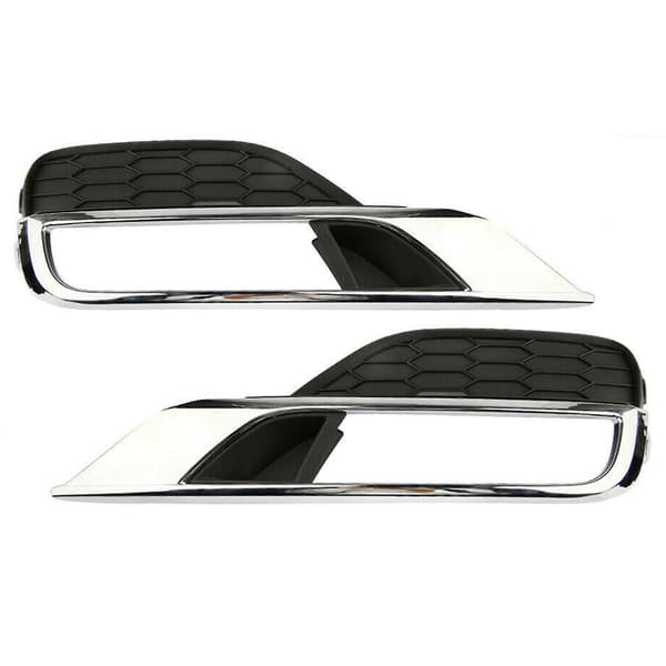 2 st. Front Bumper Dimljusgrill Galler Skydd Vänster+höger För -v 2015-2016