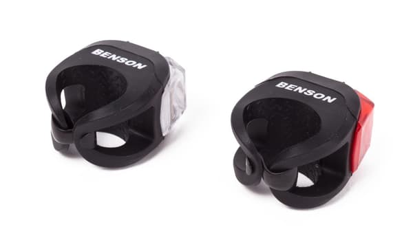 Cykellygter LED 2 stk silikone pro