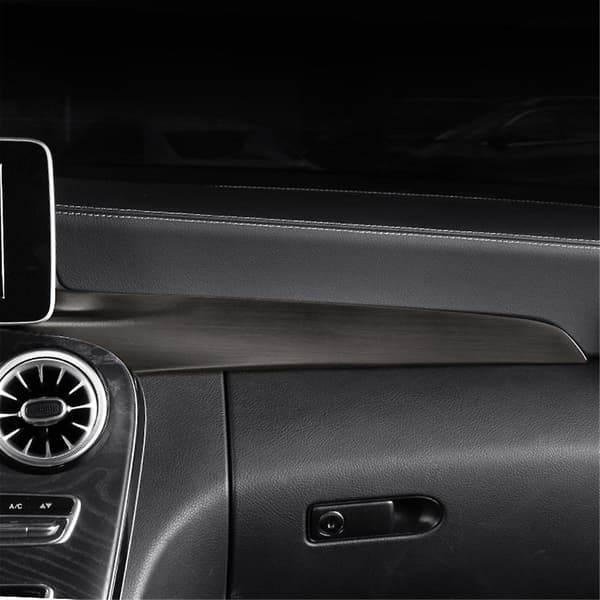 Kontrollpanel Dashboard Strips Trim för C-Klass W205 C180 C200 X253 GLC260 2015-2022 ABS