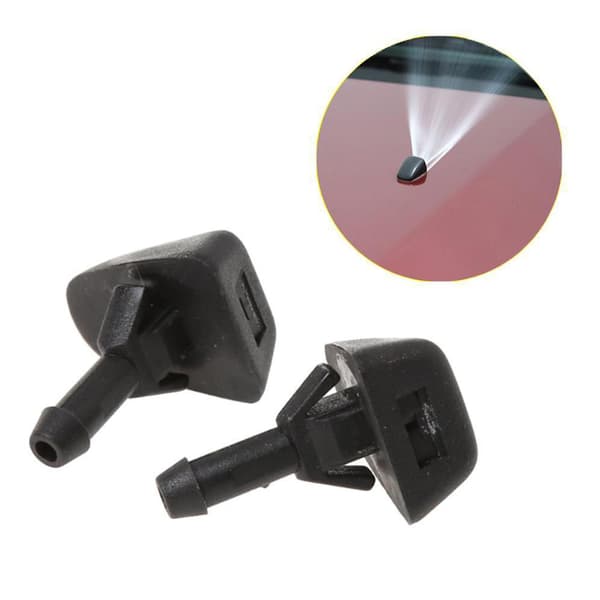 2 stk Vindusviskerdyser for -Volvo S40 S80 Vifteformet vannsprut