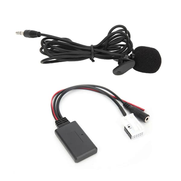 Bluetooth 5.0 AUX Kabel Adapter Håndfri med Mikrofon Erstatning for Citroen Berlingo/Jumpy/C2/C5