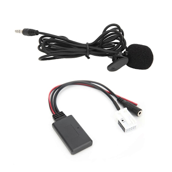 Bluetooth 5.0 AUX Kabel Adapter Handsfree med Mikrofon Erstatning for Citroen Berlingo/Jumpy/C2/C5