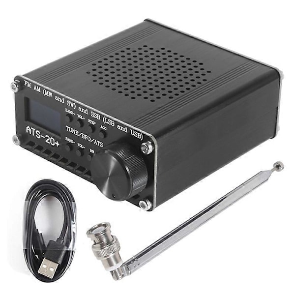 Si4732 ATS-20+ ATS20 Kannettava lyhytaaltoradio DSP SDR-vastaanotin FM AM (MW SW) ja SSB (LSB U