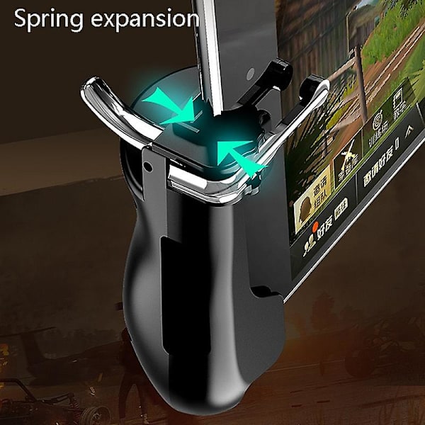 Mobilspel Trigger Eldknapp Aim Key Gamepad L1R1 Styrenhet PUBG