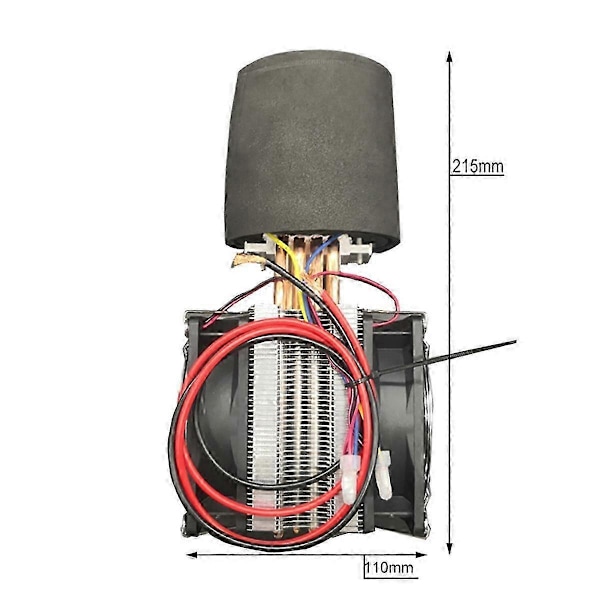 12V DIY Halvledarkylare Halvledarkylning Kopp Kylkopp Ismaskin Snabbkylning