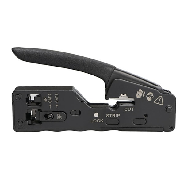 Netværkskabel Krympeværktøj Kompatibel Rj45 Cat7 Cat6 Cat5 Rj11 Rj12 Konnektor
