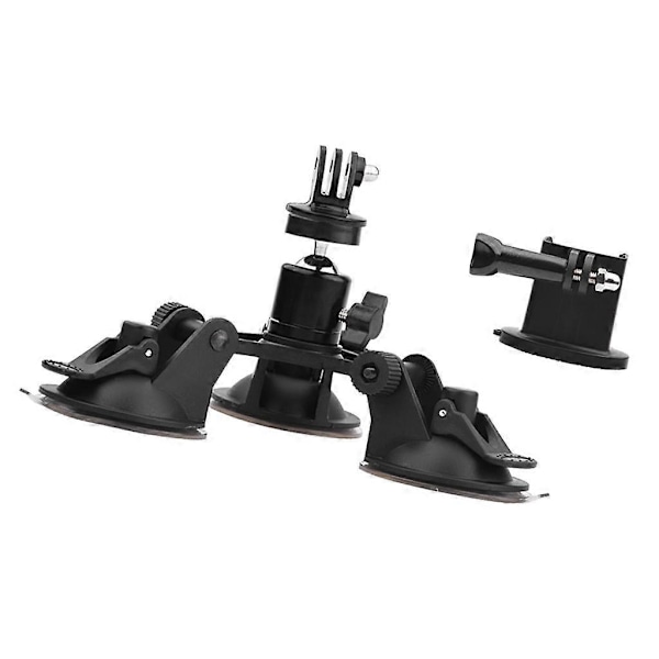 Bil Trippel Sugkopp DSLR Kamera Sugkopp Bas Stativ + 360 Graders Rotation