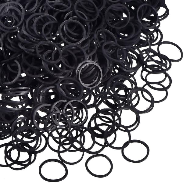1000 Mini Elastikker Bløde Elastikker Til Børnehår Fletninger Hår