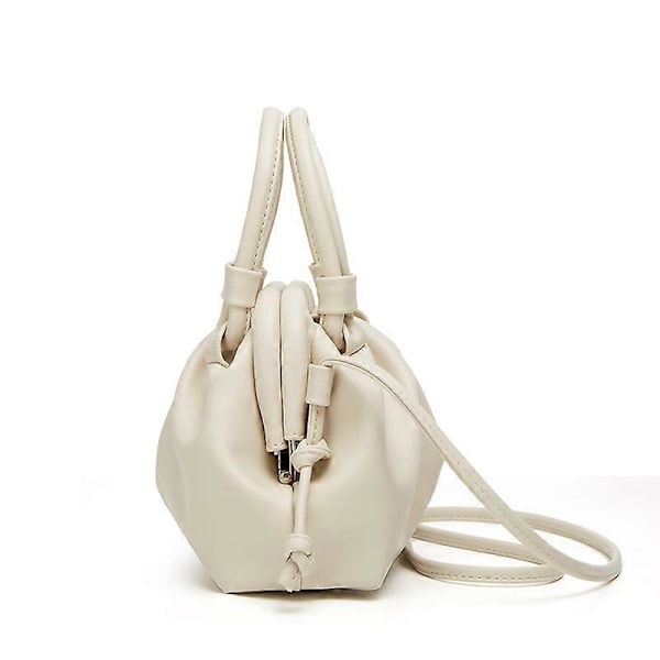 Molnväska för damer, dumpling-clutch, designerväska i molnform, crossbody-väska, rynkad axelväska, mjukt PU-läder 2025th
