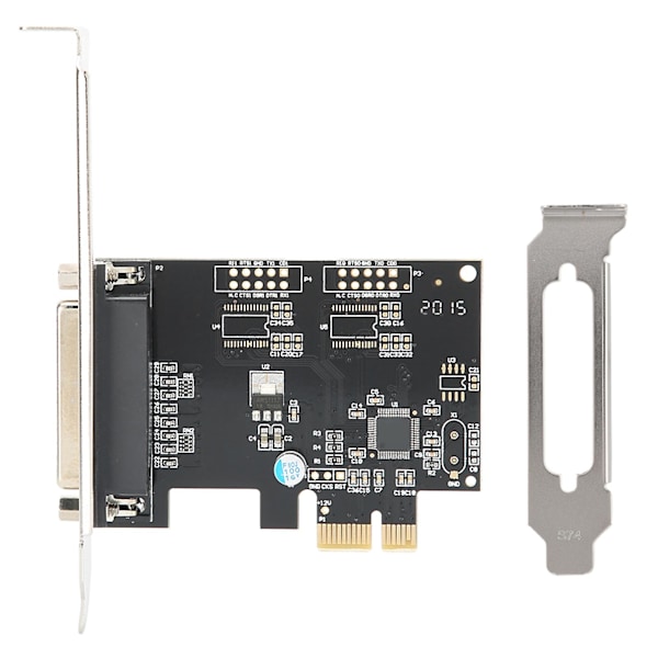 PCI-E LPT-skrivar kortsadapter - PCIE till parallellportkort med DB25-utskriftport