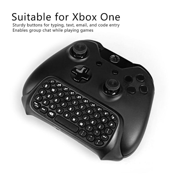 Trådlöst Xbox One-chattpad-tangentbord 2,4G bärbar minispelsmeddelandekontroller