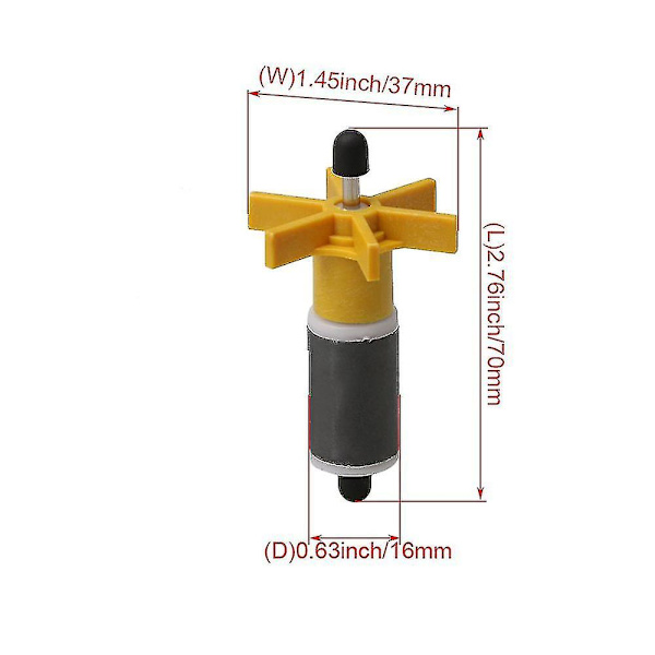 16mm Gul Neddykbar Pump Rotor Impeller