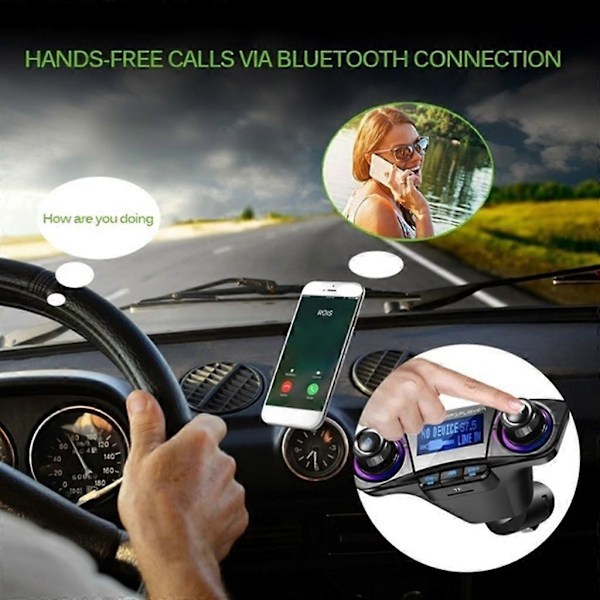 Bærbar BT06 Bil Bluetooth