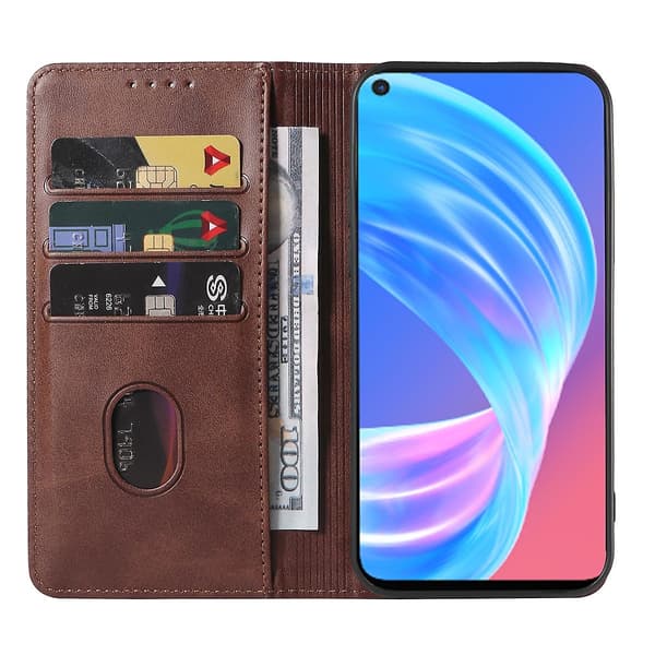 Magnetisk læder telefoncover til Oppo A73 5g