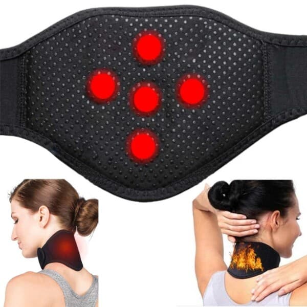 Warming Neck Support – Self-Heating Neck Protector Tourmaline Neck Collar