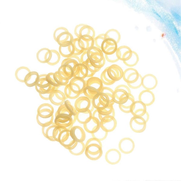 10 Förpackningar Tandställning Gummiband Dentalmaterial Ortodontisk Glugg Tänder Band