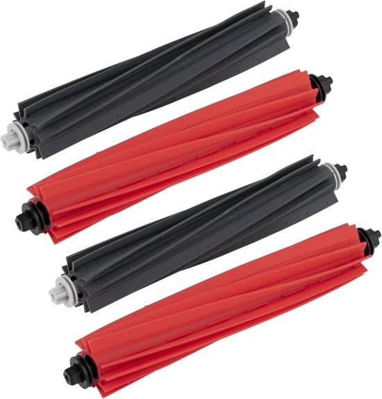 Rullebørster, egnet til Roborock S8 Pro Ultra / Q5 Pro / Q5 Pro+ / Q8 Max/ Q8 Max+, 2 sæt rullebørster, 2 sæt