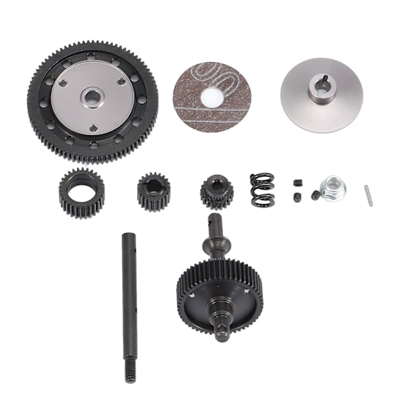 Tungt Stålutrustad Växeluppsättning med Motorväxel för RC Crawler Bil Axial Wraith Center Transmission Gearb