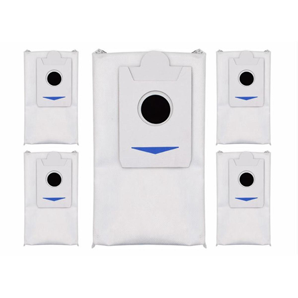 5 st dammsugarpåsar i non-woven-tyg för Debot X2 X2pro robotdammsugare