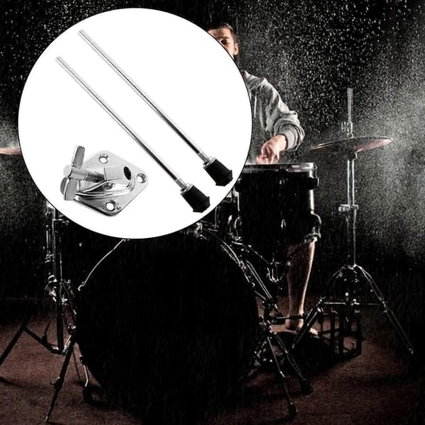 2 stk. trommeben lige stortrommeben til percussion basstommesæt dele