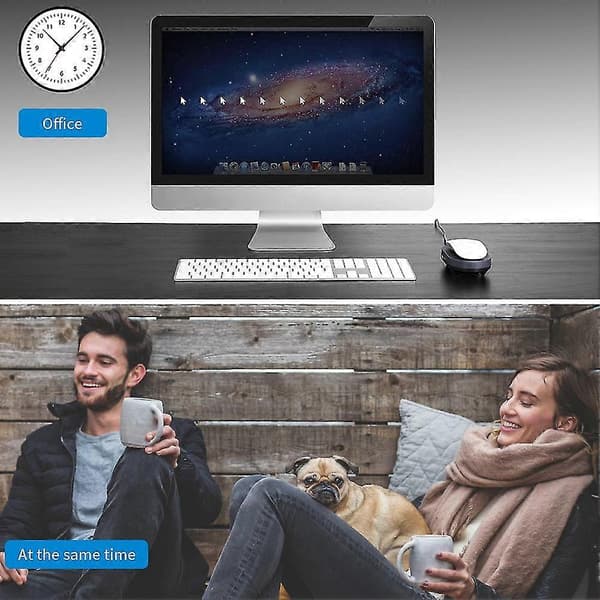 VAYDEER Mus Jiggler Mus Bevægelsessimulator med ON/OFF Switch til Computer Aktivering