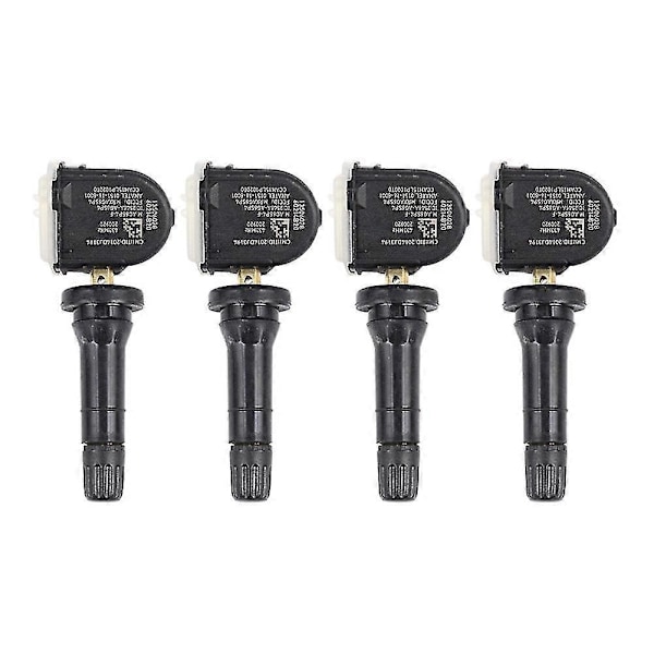 4 st 13506028 433mhz TPMS Däcktrycksensor Däcktrycksventil för Opel Adam Ampera Antara Astra Corsa 13598773