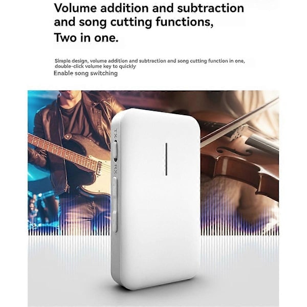 2-i-1 Bluetooth 5.3 Modtager Sender AUX Biladapter Desktop Computer Gammel Højttaler Gammel Højttaler Forstærker Konverter