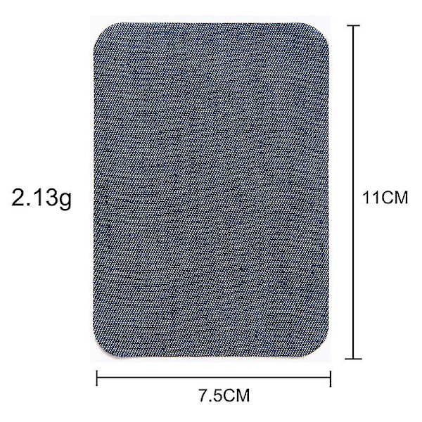Strygemærker Stryge Denim Mærker Reparationssæt Jeans, Jakker, 20 stk.