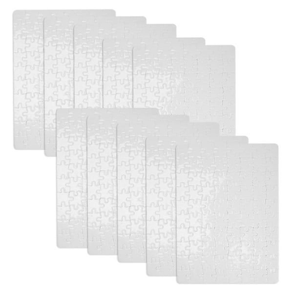 Sublimaatioaihiopalapeli 10 kpl/erä DIY askartelu A5 palapeli sublimaatiomusteelle