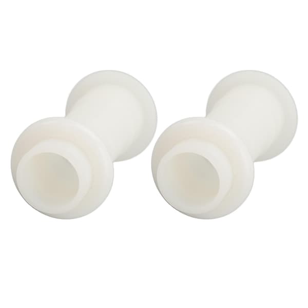 2 stk. Båd Afløbsrør 18 mm Holdbart Nem Installation Skrog Afløbsrør til Yacht Marine