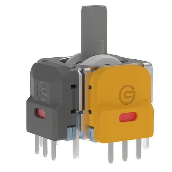 10 stk. 4. generations Hall elektromagnetisk joystick til spillekonsol, høj præcision, justerbart joystick til joystick