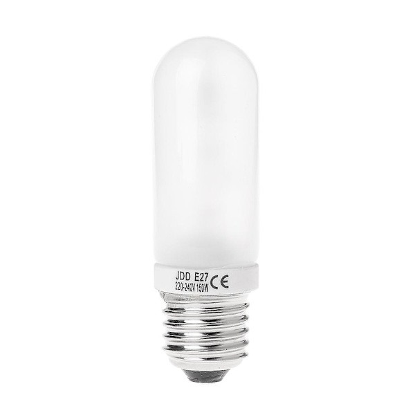 JDD E27 220-240V 150W Studio Valokuvaus Salamavalo Mallinnus LED Strobe Lamppu