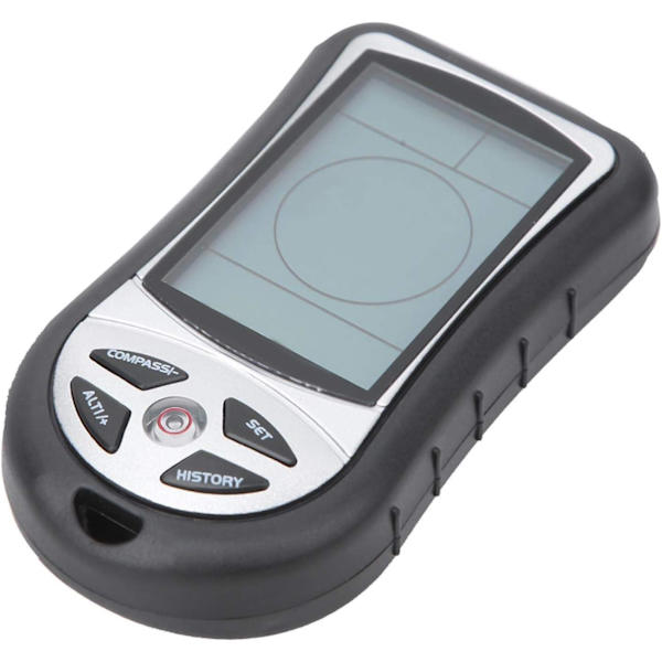 GPS Elektronisk Navigationskompass Barometer Vindmätare Höjdmätare Höjdmätare Anemometer Elektronisk Höjdmätare för Bergsklättring, Camping, Vandring