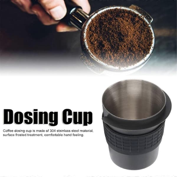 Kaffedosering Kopp Rustfritt Stål Kaffedosering Kopp Kaffe Kaffemaskin Tilbehør Luktende Luktekopp 53mm
