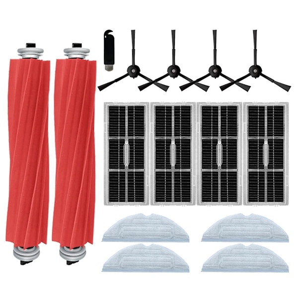 Rulle Sidebørste Filter Mopp Støvpose for S7 MaxV S7 MaxV Plus S7 MaxV Ultra G10S Pro Robotstøvsuger