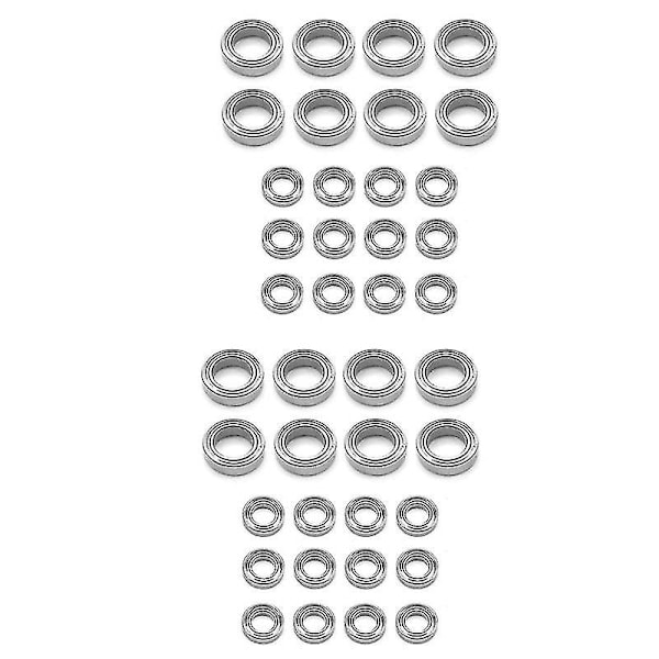 40 st kullagersats för Wltoys 144001 144002 124016 Rc bildelar