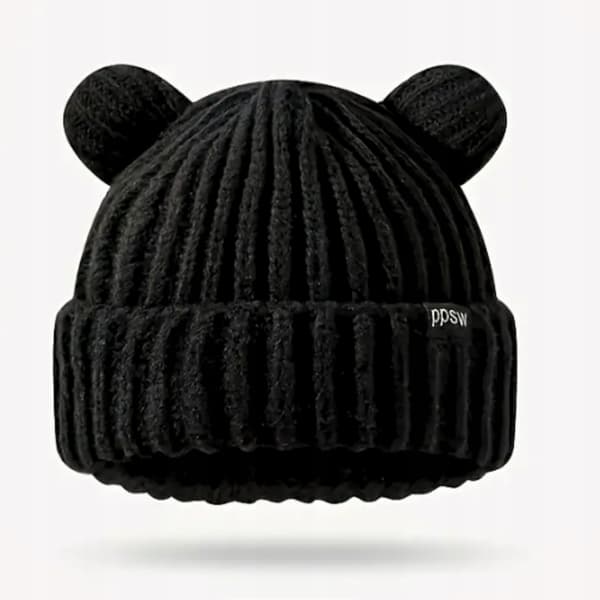 Women's Winter Hat Trendy Warm Bear With Ears