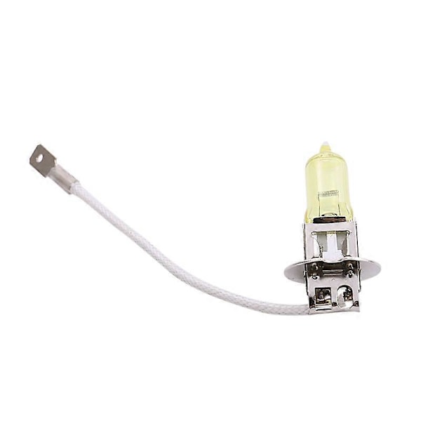 4X Halogenlampor för Bil Dimljus DC 12V H3 100W Gula Lampor