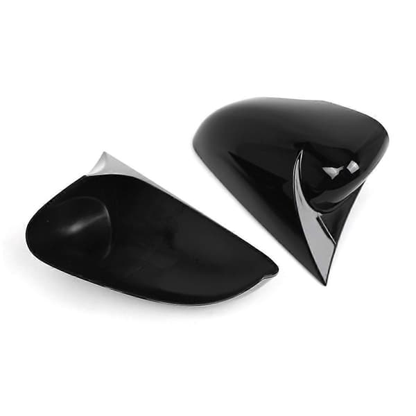 Til Renault CLIO-4 MK4 2012-2019 Blank Sort Dør Sidespejl Dæksel