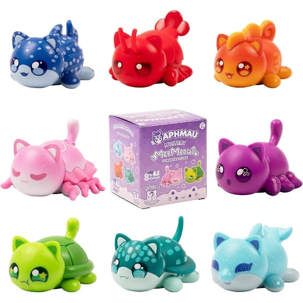 Aphmau - Mystery Meemeows Figurer Leksak för Barn