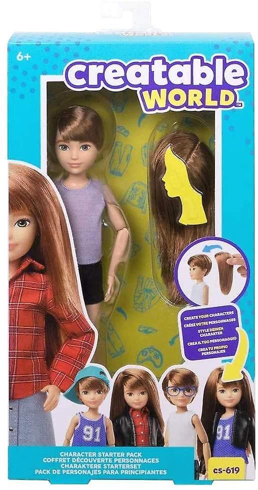 Creatable World™ Dockfigur Startpaket Kopparhårig Docka 30cm