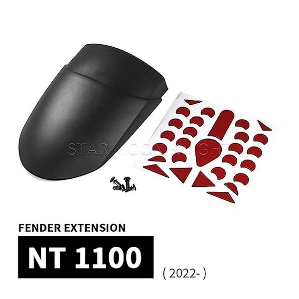Front Fender Extender för Honda NT1100 2022 - NT 1100 Tillbehör Skärmar Förlängning Förlänga Stänkskydd Stänkskydd