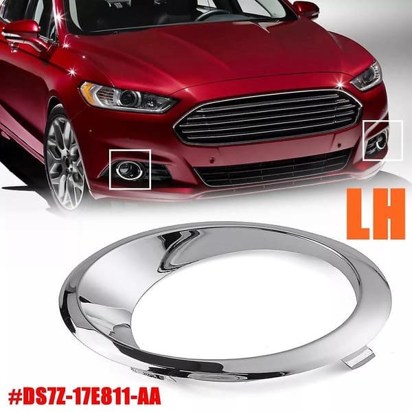 Chrome Dimljusskydd Bezel Trim Ring för Mondeo 2013-2016 DS7Z17E810AA Höger
