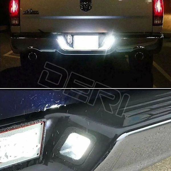 Til Dodge Ram Nummerpladelygter Bageste Køreadvarselssignaler Bremselygte Baglygte Til 2003-2010 Dodge Ram 1500 | 2500 | 3500