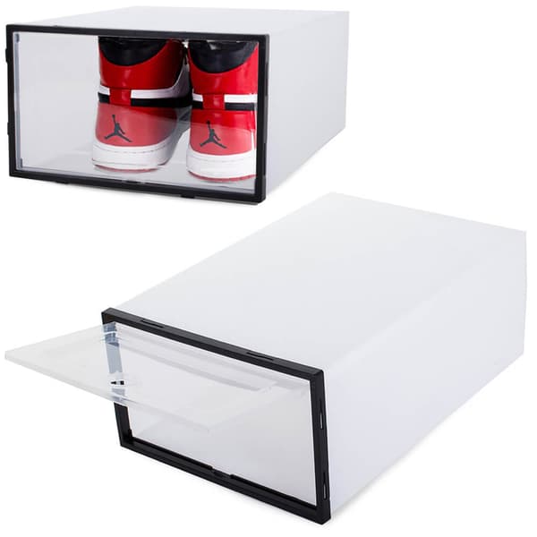 3-Pack Shoe Boxes | Transparent Storage Boxes for Shoes