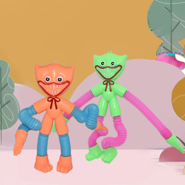 Pop Tube Poppy Game Time Fidget Legetøj Stress Relief Huggy Wuggy